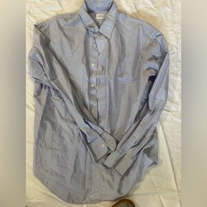 Armani Collezioni Sky Blue Casual Button Down Shirt
